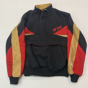 Vintage 90’s The Game Collection 49ers Pullover Hoodie/Jacket Size XL EUC